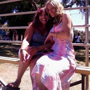 CUTE Candie's Floral Dress S with Belt